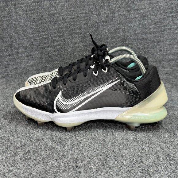Nike Force Zoom Trout 7 Pro Baseball Cleats Men's Size 8.5 Black White Athletic - Picture 4 of 13